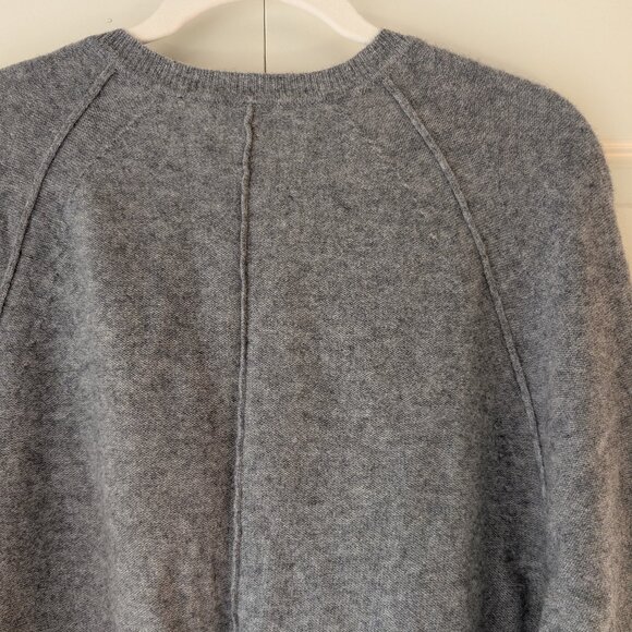 Free People Charcoal V-Neck Sweater - Picture 10 of 10